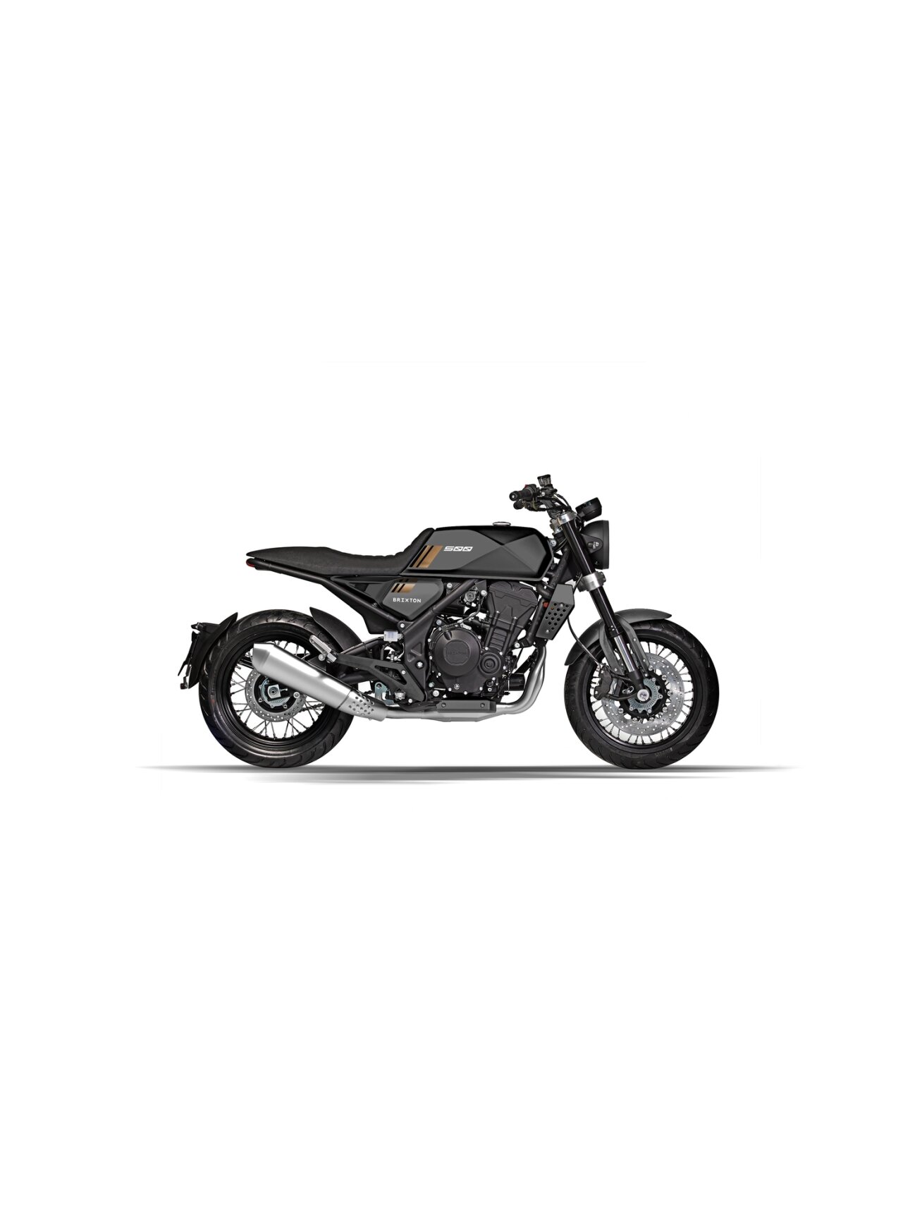 BRIXTON CROSSFIRE 500 ABS BACKSTAGE BLACK MATT