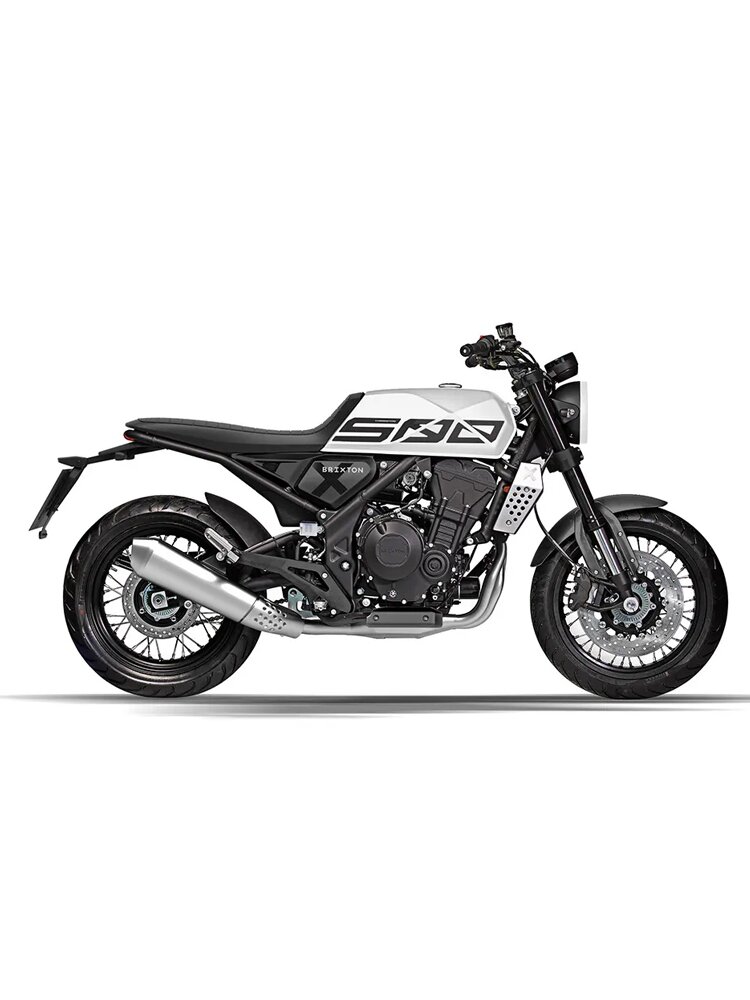BRIXTON CROSSFIRE 500 X ABS BULLET SILVER MATT