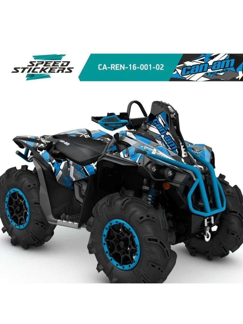 CAN AM RENEGADE X MR GEOMETRIC LIPDUKAI BLUE/GREY CAN AM RENEGADE X MR GEOMETRIC LIPDUKAI BLUE/GREY
