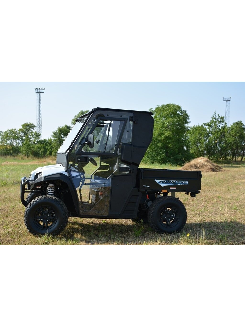 Cabin with accessories (wiper, washer) for Linhai UTV LH50DU Electric 4 Cabin with accessories (wiper, washer) for Linhai UTV LH50DU Electric 4