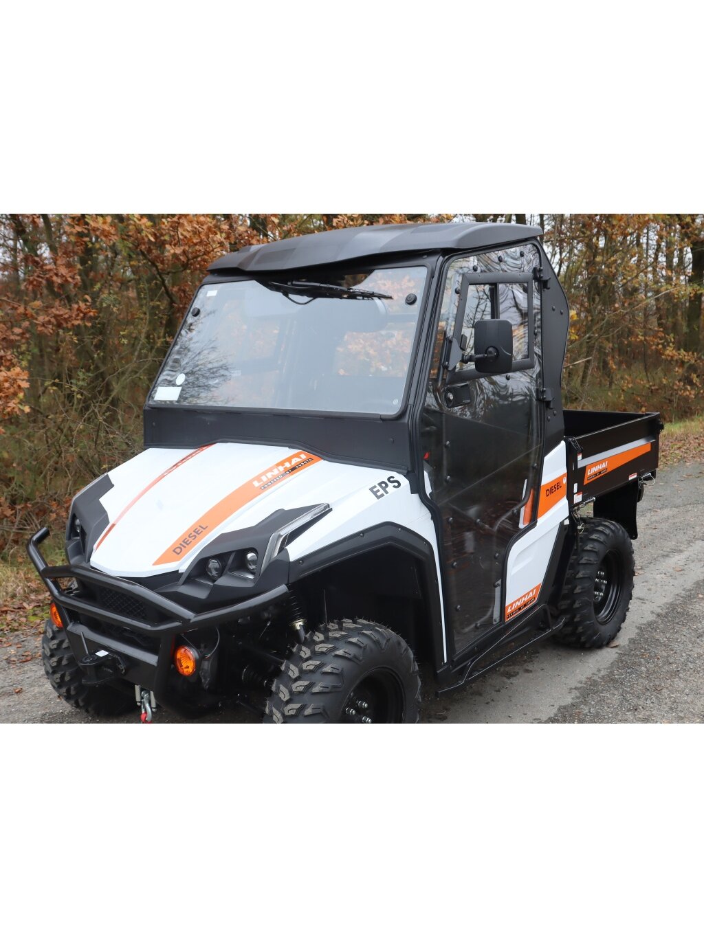 Cabin with heating for LINHAI UTV 1100 DIESEL without roof (fit with original roof) Redesign 2022 1 Cabin with heating for LINHAI UTV 1100 DIESEL without roof (fit with original roof) Redesign 2022 1