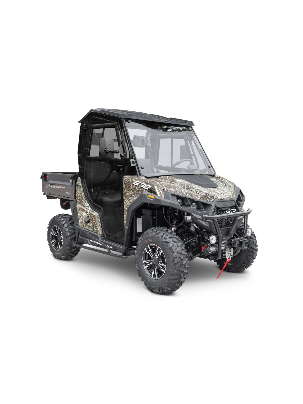 Cabin with heating for Linhai UTV 520/550/570/650 T-BOSS without roof (fit with original roof) 1