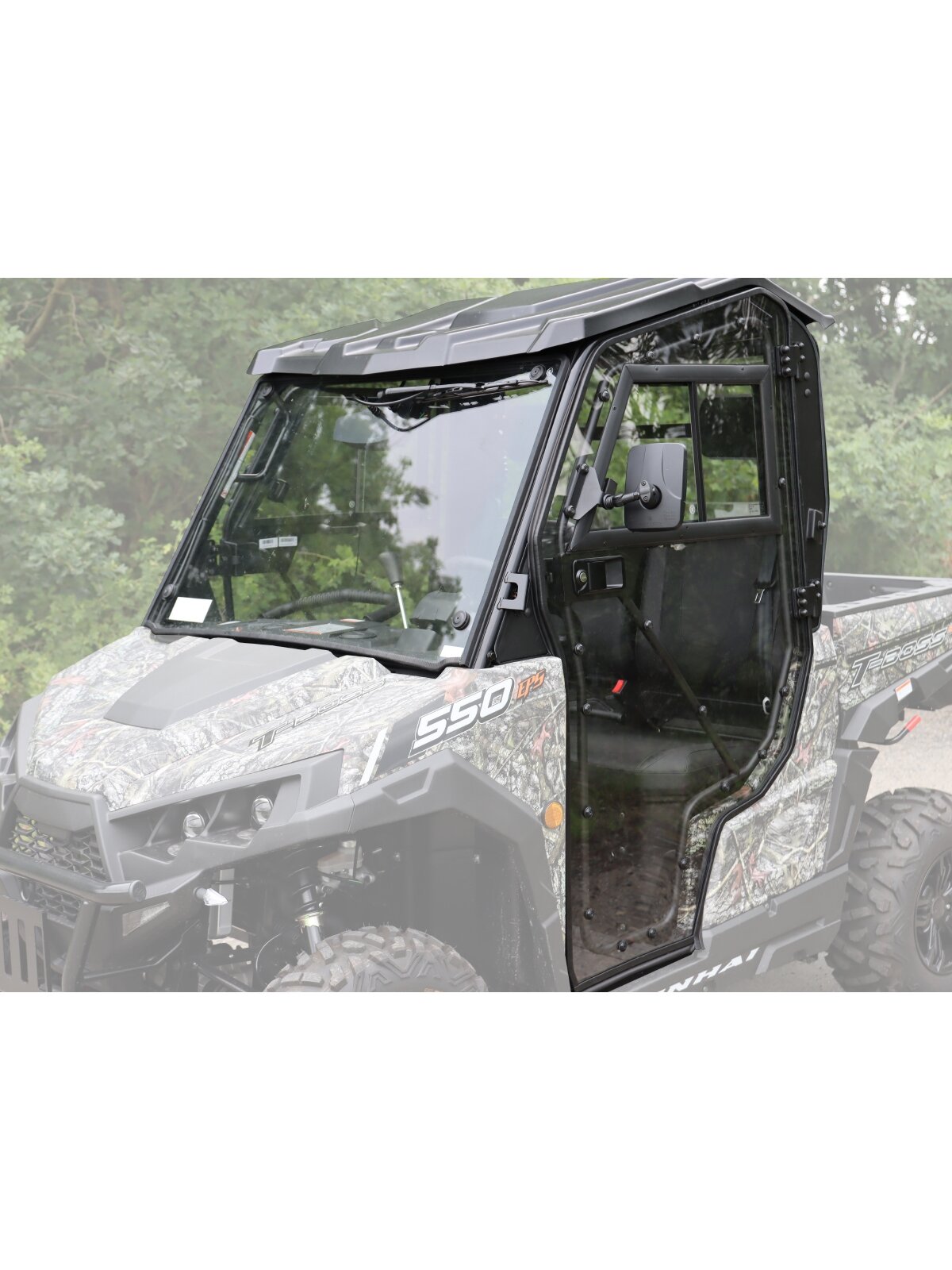 Cabin with heating for Linhai UTV 520/550/570/650 T-BOSS without roof (fit with original roof)