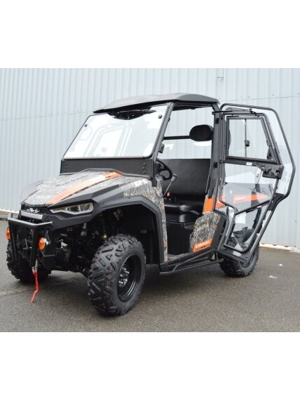 Cabin with heating for LINHAI UTV 1100 DIESEL without roof (fit with original roof) Redesign 2022 Cabin with heating for LINHAI UTV 1100 DIESEL without roof (fit with original roof) Redesign 2022