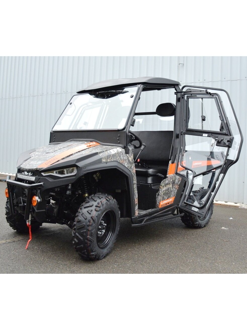 Cabin with heating for LINHAI UTV 1100 DIESEL without roof (fit with original roof) Redesign 2022 Cabin with heating for LINHAI UTV 1100 DIESEL without roof (fit with original roof) Redesign 2022