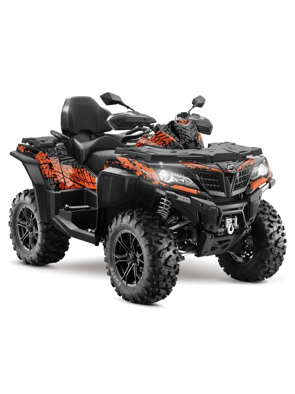 CFMOTO CFORCE LIPDUKAI TRACKER BLACK/ORANGE CFMOTO CFORCE LIPDUKAI TRACKER BLACK/ORANGE