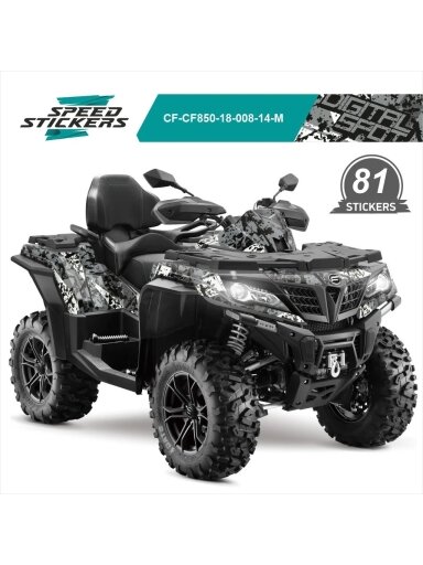 CFMOTO CFORCE LIPDUKAI DIGITAL SPOT BLACK/WHITE/GREY