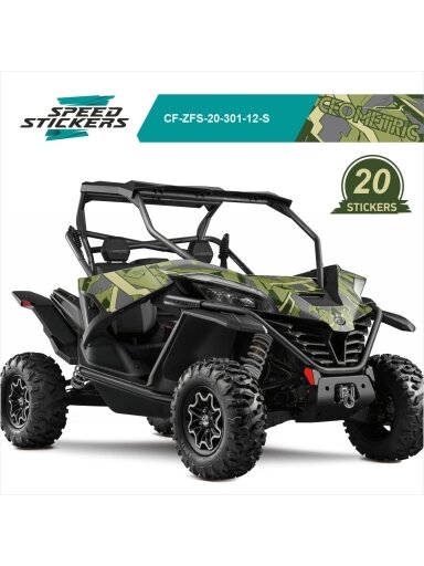 CFMOTO ZFORCE SPORT LIPDUKAI GEOMETRIC CAMO