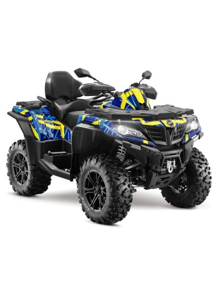 CFMOTO CFORCE LIPDUKAI DESTINATION BLUE/YELLOW CFMOTO CFORCE LIPDUKAI DESTINATION BLUE/YELLOW