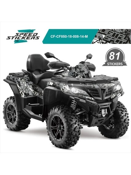 CFMOTO CFORCE LIPDUKAI DIGITAL SPOT BLACK/WHITE/GREY CFMOTO CFORCE LIPDUKAI DIGITAL SPOT BLACK/WHITE/GREY