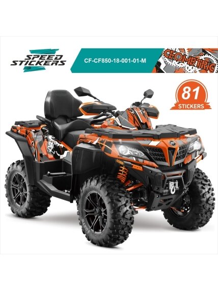 CFMOTO CFORCE LIPDUKAI GEOMETRIC ORANGE/GREYWHITE CFMOTO CFORCE LIPDUKAI GEOMETRIC ORANGE/GREYWHITE
