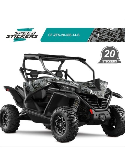 CFMOTO ZFORCE SPORT LIPDUKAI DIGITAL SPOT GREY CFMOTO ZFORCE SPORT LIPDUKAI DIGITAL SPOT GREY