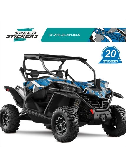 CFMOTO ZFORCE SPORT LIPDUKAI GEOMETRIC BLUE CFMOTO ZFORCE SPORT LIPDUKAI GEOMETRIC BLUE