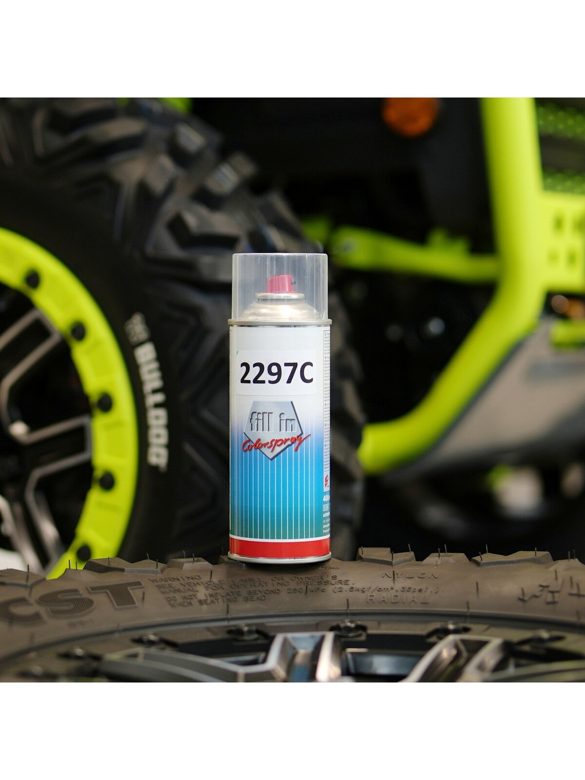 Color spray green 2297C (repair spray for Segway frames) Color spray green 2297C (repair spray for Segway frames)