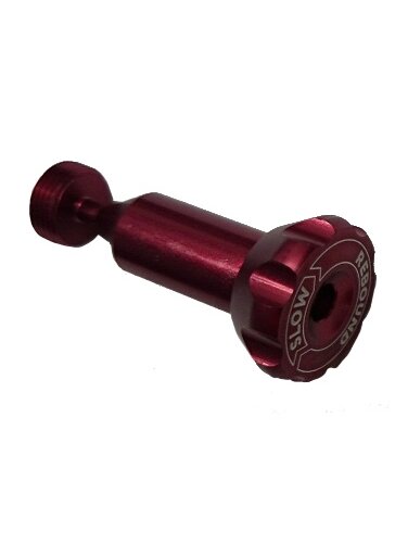 Damping Adjust Part:Knob,RD Adjust(3/8-32 UNEF-2A,1.450TLG)AI 7075,Red Ano III Damping Adjust Part:Knob,RD Adjust(3/8-32 UNEF-2A,1.450TLG)AI 7075,Red Ano III