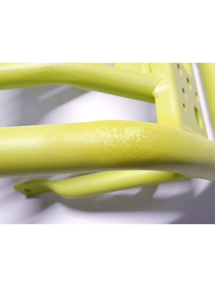 Damaged - FRONT BUMPER GREEN 1 Damaged - FRONT BUMPER GREEN 1