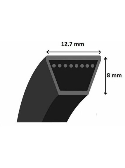 Dirželis trapecinis 4L 100" (254,0 cm) 1