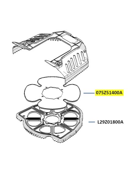 Dugno apsauga guminė (075Z51400A) Dugno apsauga guminė (075Z51400A)