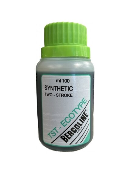 Dvitaktė sintetinė alyva Bergoline 100 ml. Dvitaktė sintetinė alyva Bergoline 100 ml.