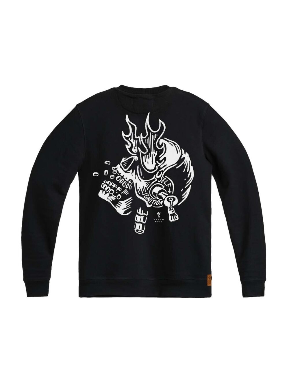 DŽEMPERIS PANDO MOTO JOHN IGNITION JUODAS UNISEX DŽEMPERIS PANDO MOTO JOHN IGNITION JUODAS UNISEX
