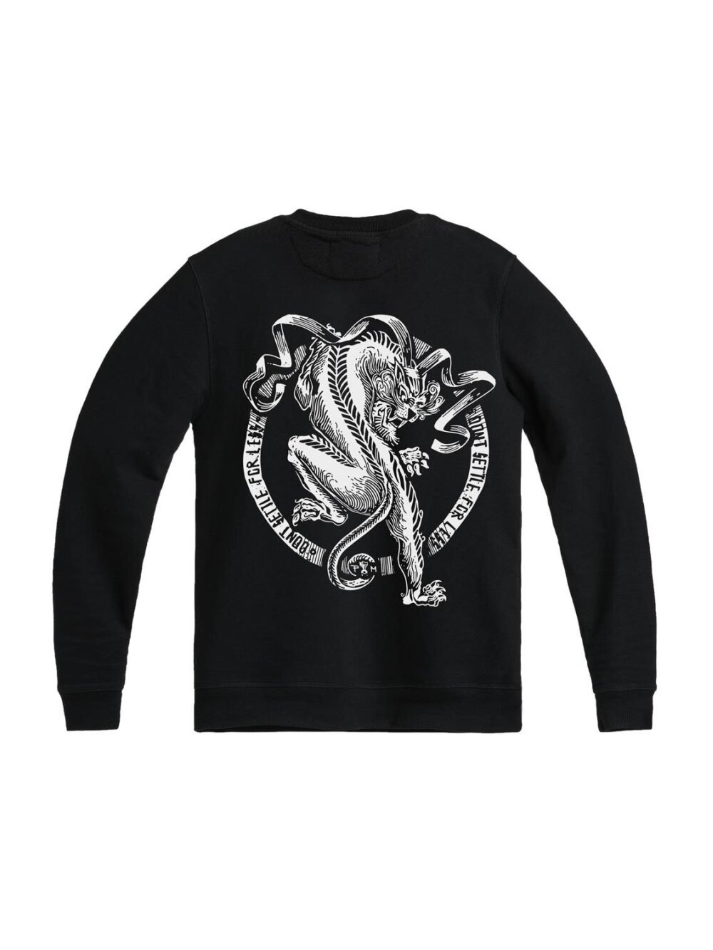 DŽEMPERIS PANDO MOTO JOHN TIGER JUODAS UNISEX