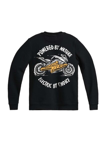 DŽEMPERIS PANDO MOTO JOHN ZERO JUODAS UNISEX DŽEMPERIS PANDO MOTO JOHN ZERO JUODAS UNISEX