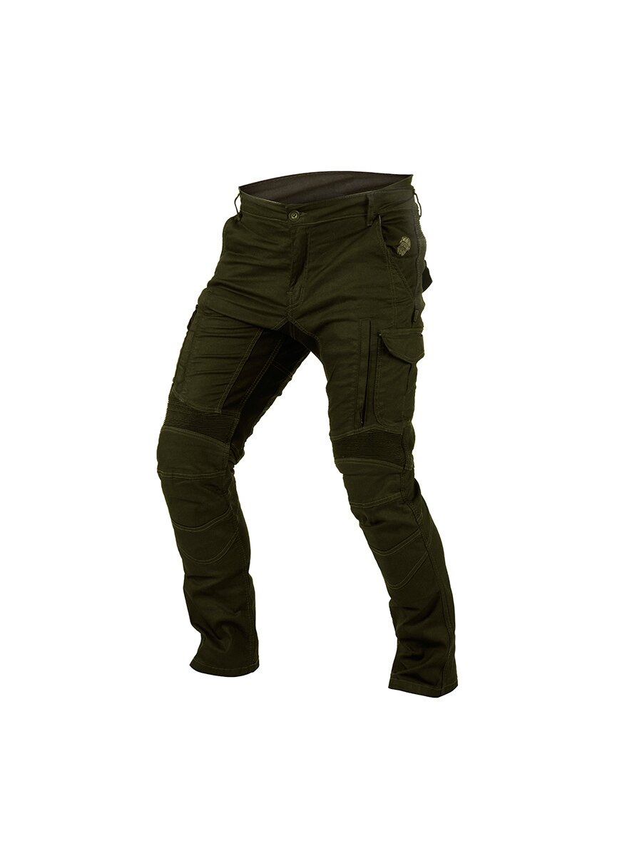 DŽINSAI TRILOBITE ACID SCRAMBLER VYRAMS KHAKI