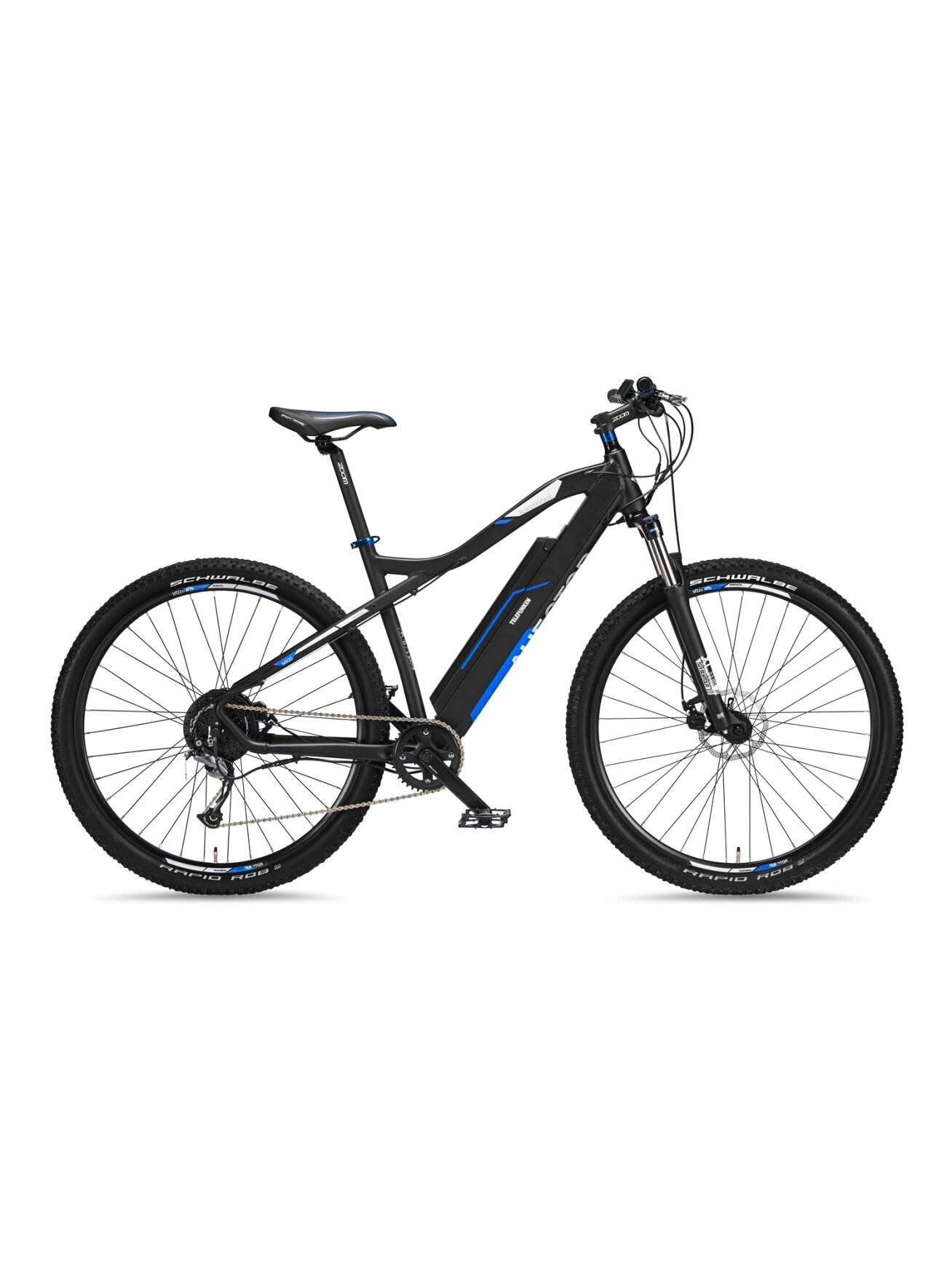 ELEKTRINIS DVIRATIS TELEFUNKEN AUFSTEIGER M920 MTB ANTHRACITAS/MĖLYNAS