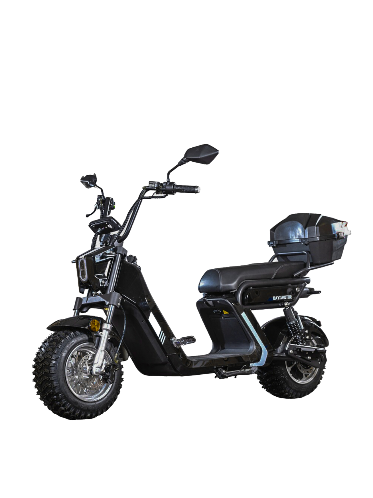 Elektrinis motoroleris / skuteris E-BALDUR A9 Off Road, 1kW 20AH Ličio jonų EEC⚡️ eMOTO