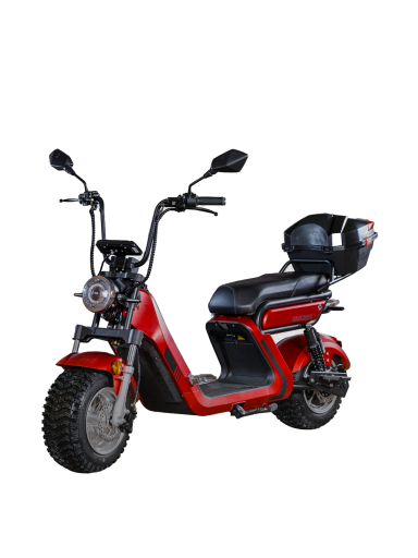 Elektrinis motoroleris / skuteris E-BALDUR A9 Off Road, 1kW 20AH Ličio jonų EEC⚡️ eMOTO
