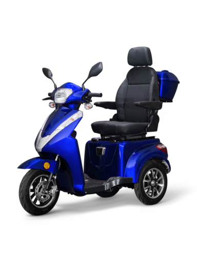 Elektrinis triratis motoroleris / mopedas MS03 Pro Comfort, 1kW 20AH EEC ⚡️eMOTO