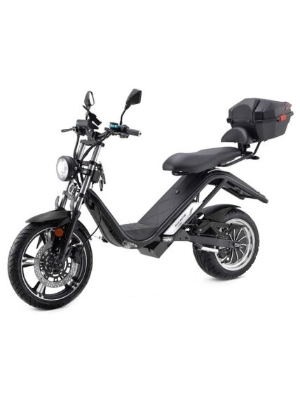 Elektrinis motoroleris / mopedas E-thor 6.0B, 4kW 50AH Ličio jonų EEC ⚡️ eMOTO Elektrinis motoroleris / mopedas E-thor 6.0B, 4kW 50AH Ličio jonų EEC ⚡️ eMOTO