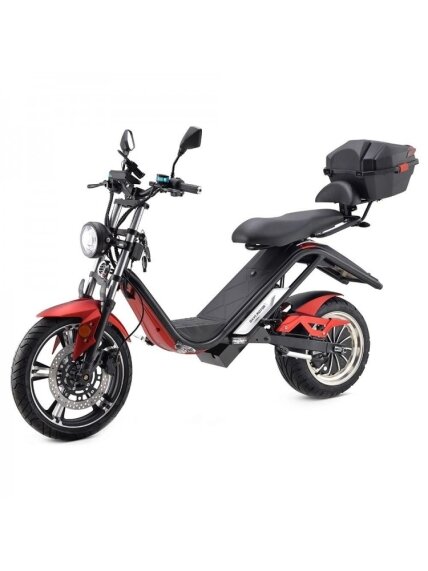 Elektrinis motoroleris / mopedas E-thor 6.0B, 4kW 50AH Ličio jonų EEC ⚡️ eMOTO Elektrinis motoroleris / mopedas E-thor 6.0B, 4kW 50AH Ličio jonų EEC ⚡️ eMOTO