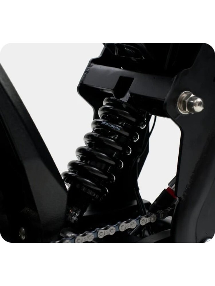 Elektrinis motoroleris GT73 off-road DIRT BIKE, 1kW 2x18AH Li-ion ⚡️ eMOTO 2