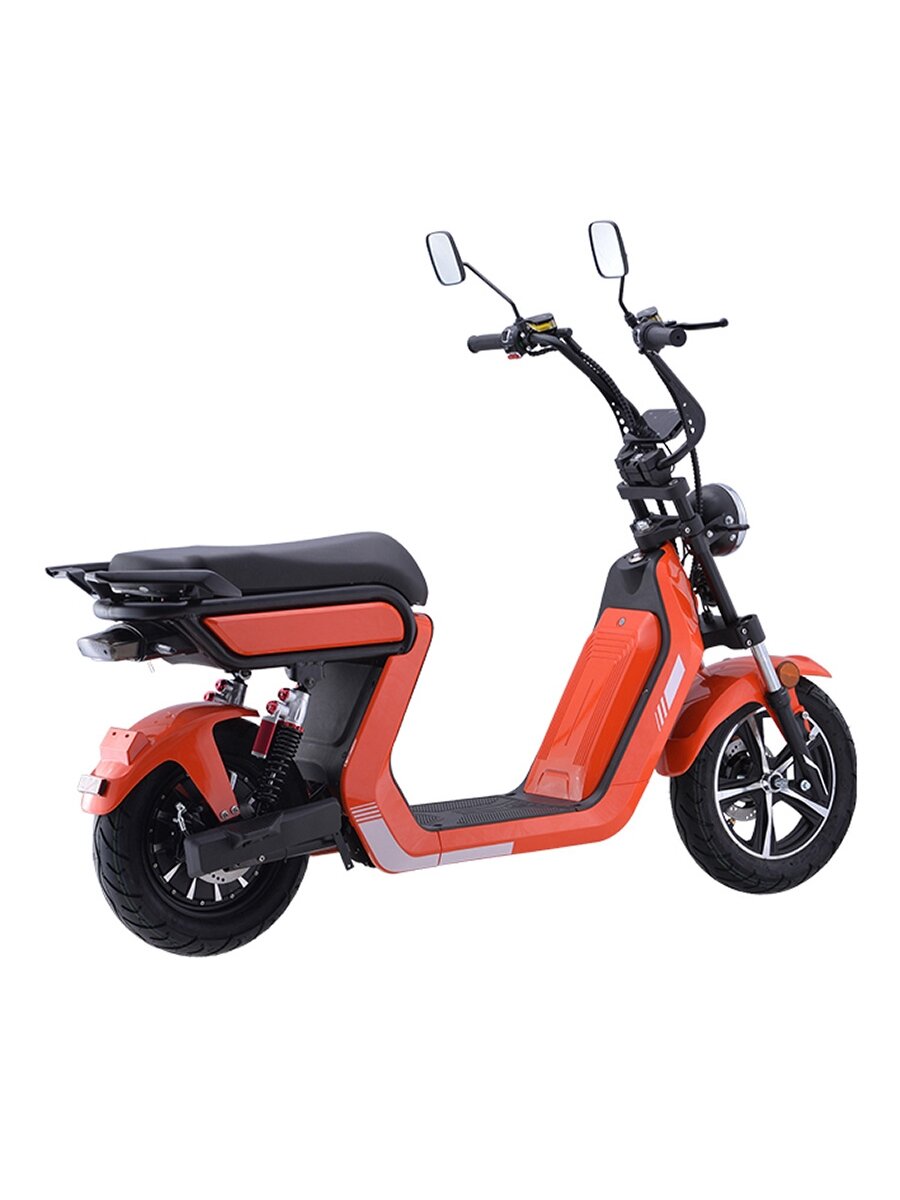Elektrinis motoroleris / skuteris E-BALDUR, 2kW 30AH Ličio jonų EEC ⚡️ eMOTO 4