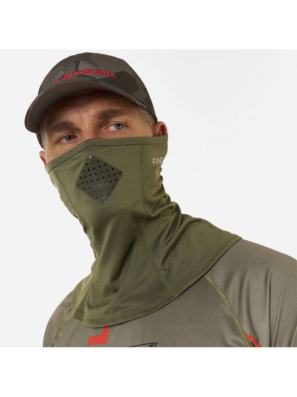Finntrail Face Mask Wave Khaki OS 1