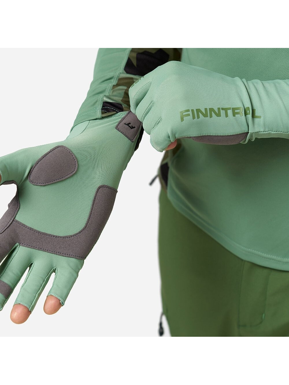 Finntrail Gloves Wave Khaki 3