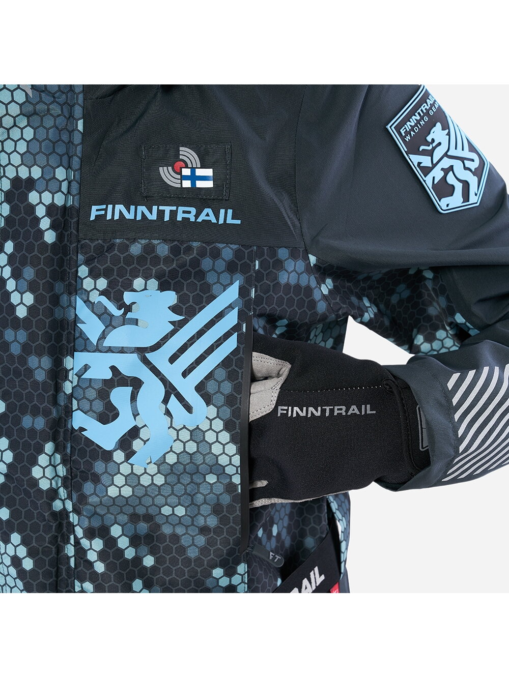 Finntrail Jacket Rachel Lady CamoGrey 4 Finntrail Jacket Rachel Lady CamoGrey 4