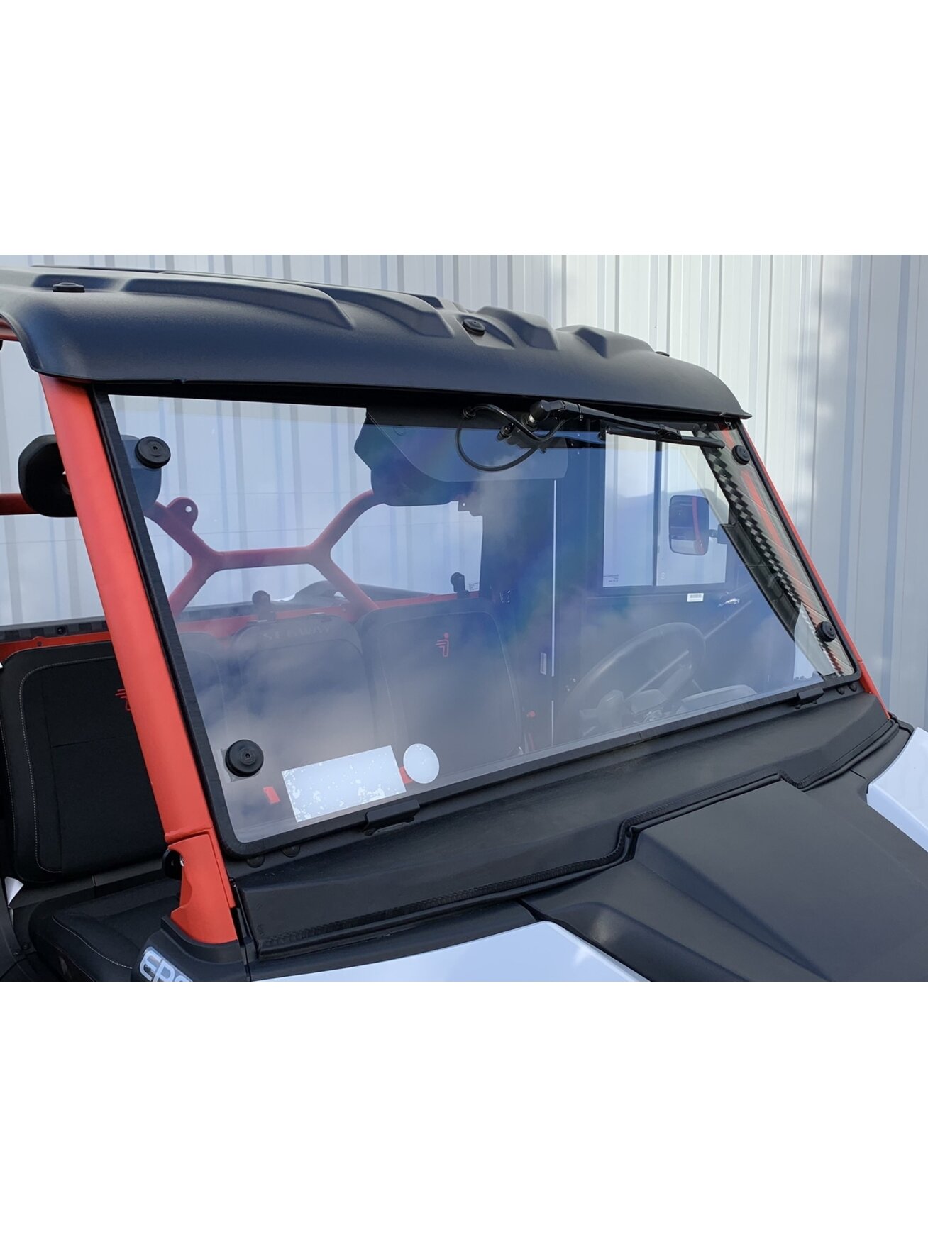 Fix windshield with wiper, washer Segway Fugleman UT10 (2021-XX) (not fitting to original roof) 1 Fix windshield with wiper, washer Segway Fugleman UT10 (2021-XX) (not fitting to original roof) 1