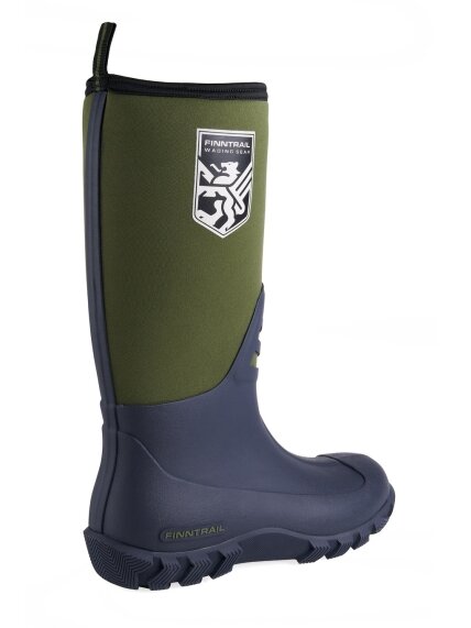 Finntrail Rubber Boots Outlander Khaki 1 Finntrail Rubber Boots Outlander Khaki 1