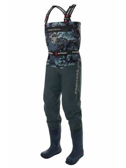 Finntrail Waders Enduro BF CamoGrey Finntrail Waders Enduro BF CamoGrey