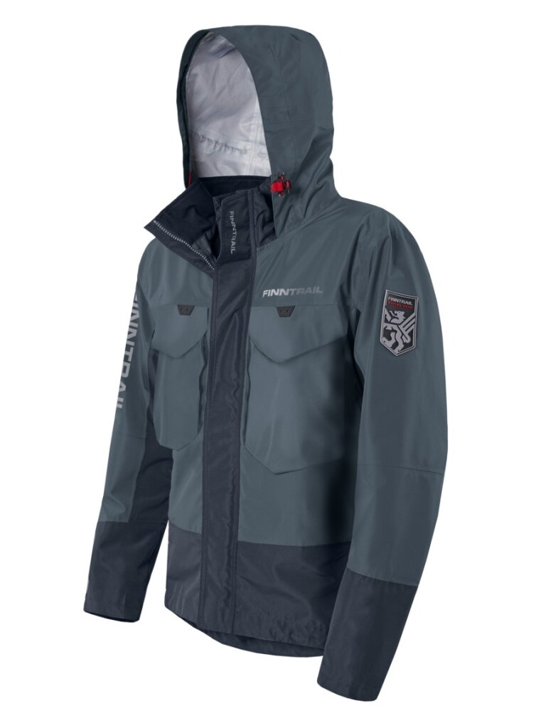 Finntrail Jacket Coaster Grey