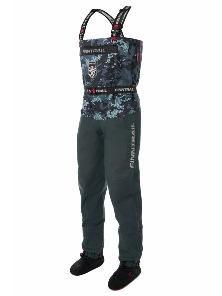 Finntrail Waders Enduro Camo Grey Finntrail Waders Enduro Camo Grey
