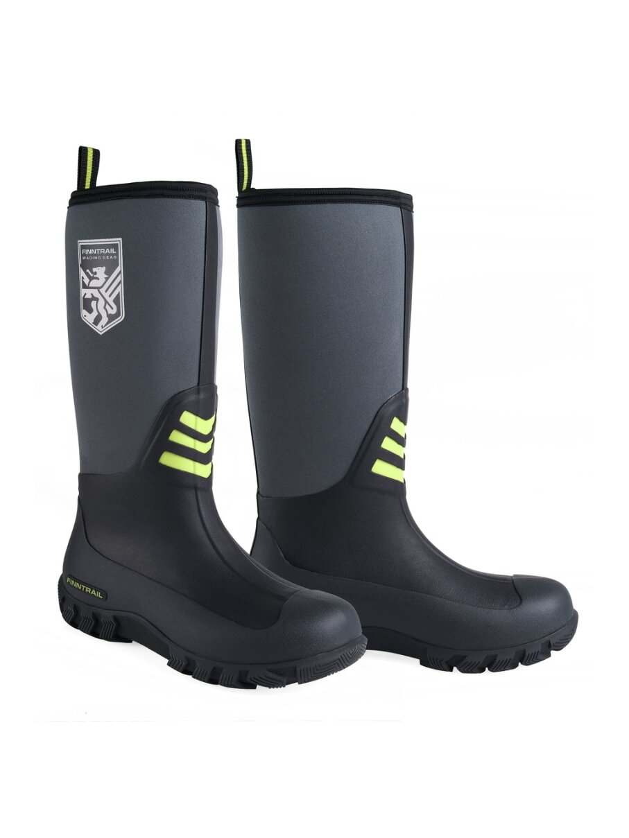 Finntrail Rubber Boots Outlander Yellow 8 Finntrail Rubber Boots Outlander Yellow 8
