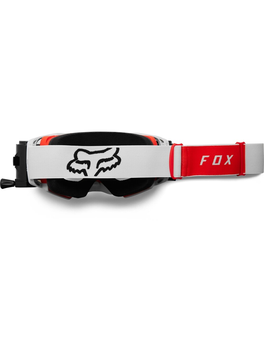 FOX Airspace Stray Roll Off Goggle  - OS, Grey/Red MX23 1