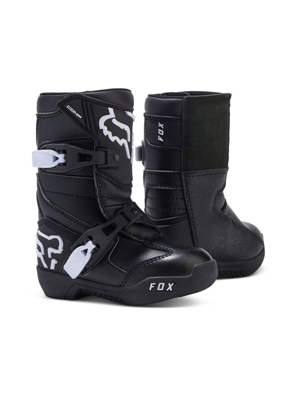 FOX Yth Kids Comp Boot - Black MX