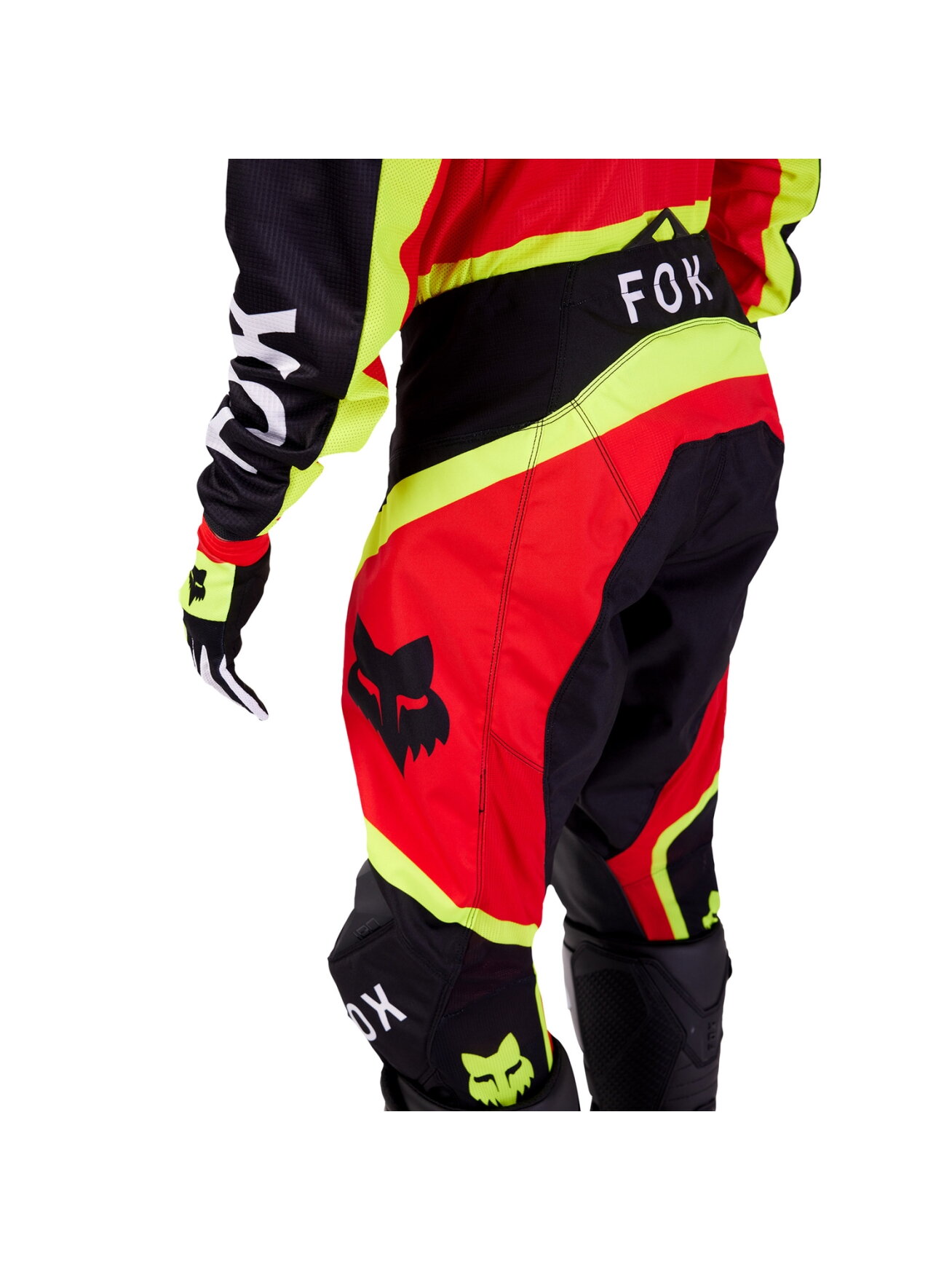 FOX 180 Ballast Pant - Black/Red MX24 4 FOX 180 Ballast Pant - Black/Red MX24 4