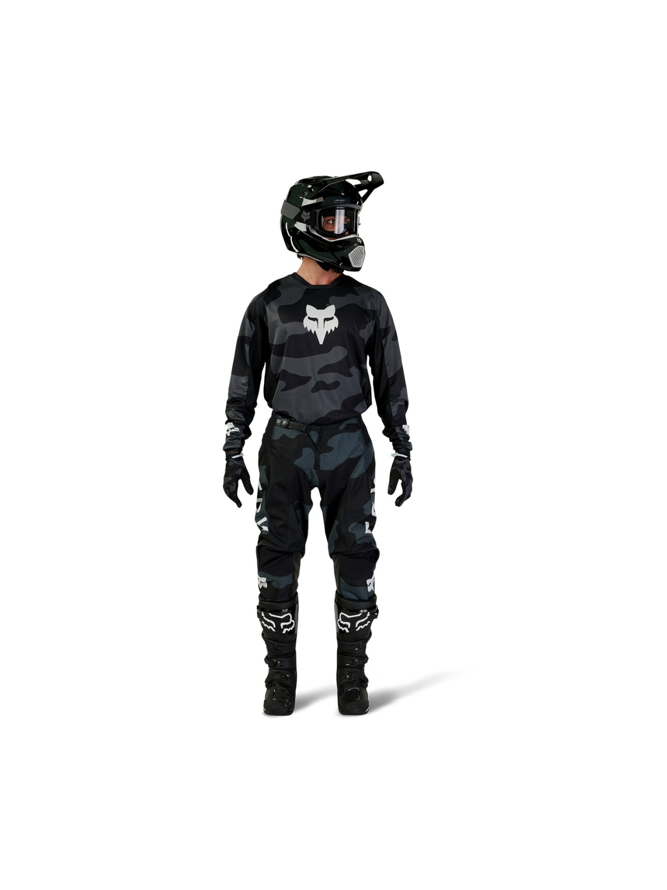 FOX 180 Bnkr Pant - Black Camo MX24 7 FOX 180 Bnkr Pant - Black Camo MX24 7