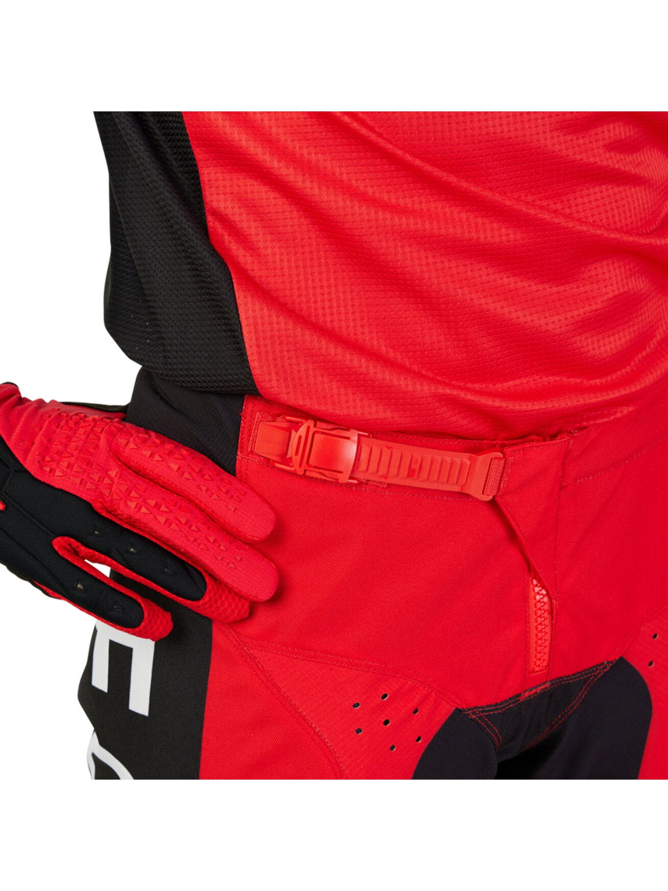 FOX 180 Nitro Pant - Extd Sizes Fluo RED MX24 5