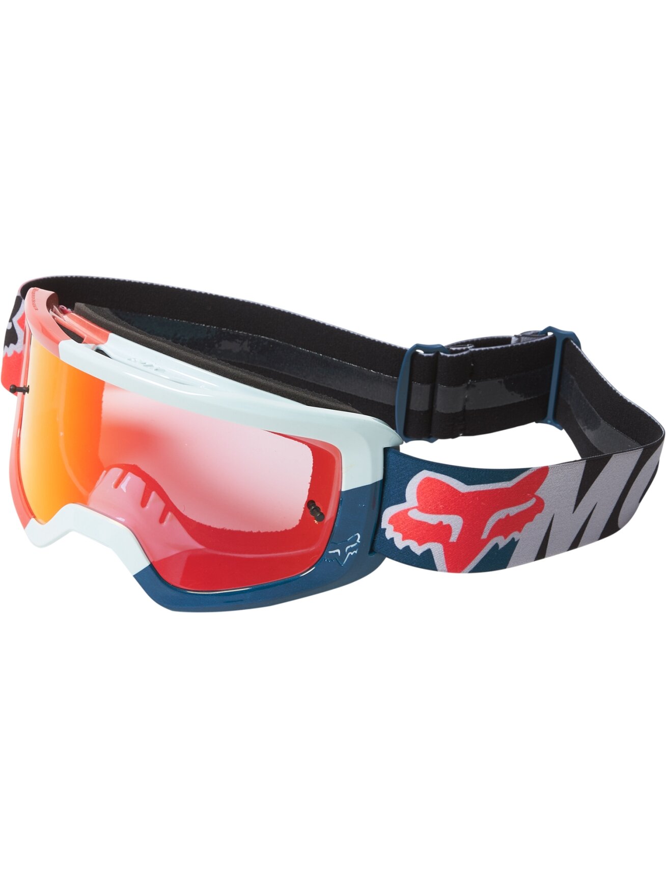FOX Main Trice Goggle - Spark - OS, GREY/ORANGE MX 1 FOX Main Trice Goggle - Spark - OS, GREY/ORANGE MX 1